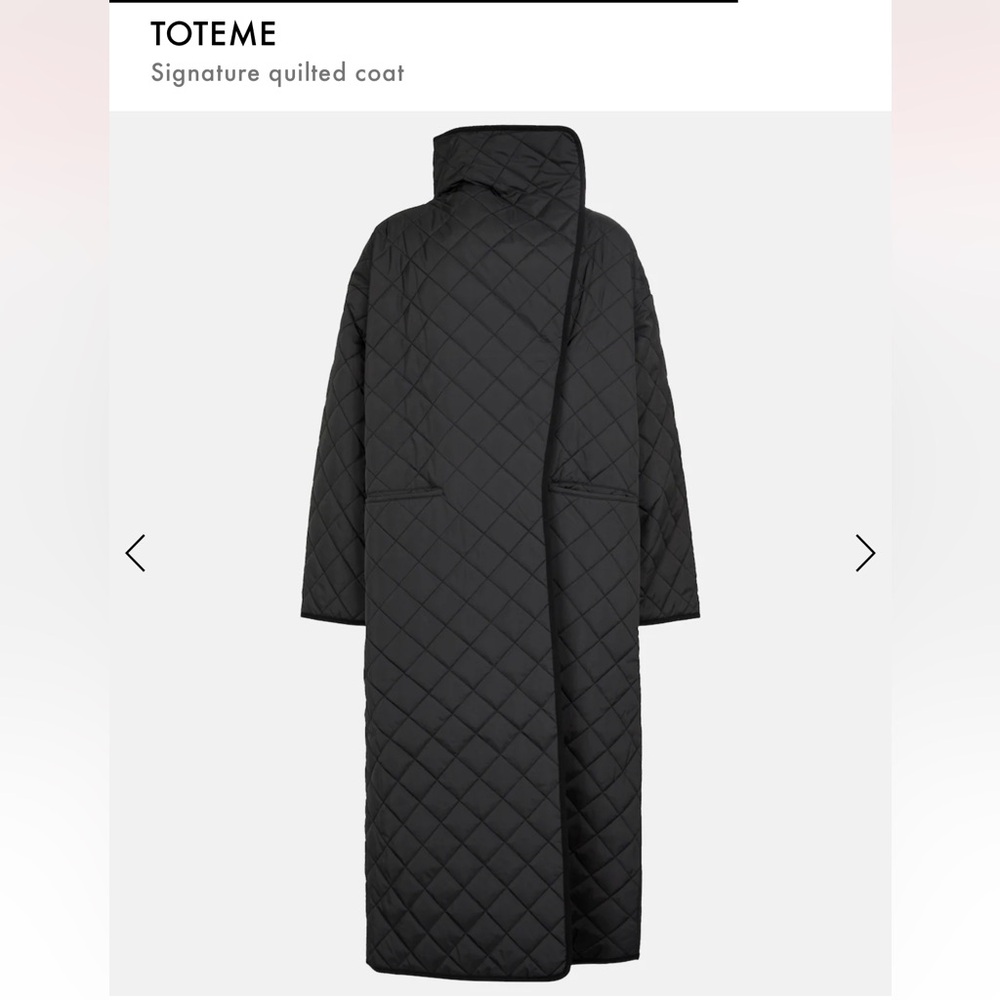 Toteme quilted coat